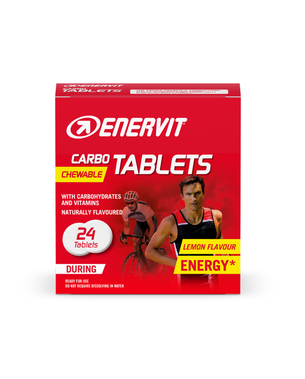 ENERVIT CARBO TABLETS LIMONE 24 x 4 g