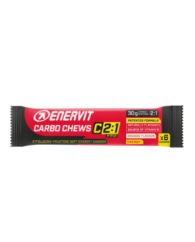 ENERVIT CARBO CHEWS C2:1 ARANCIA 30 x 34g