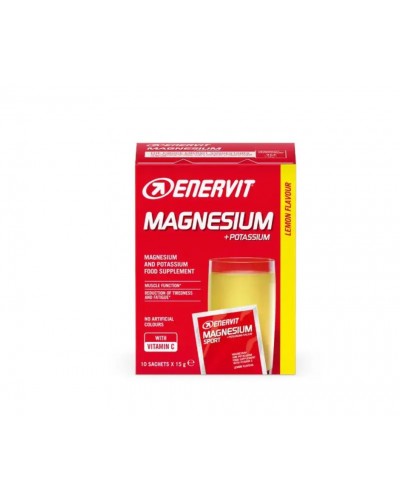 ENERVIT MAGNESIUM POTASSIUM + VITAMINES C 10 X 15g