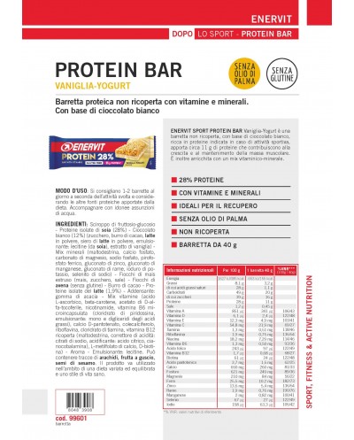 ENERVIT PROTEIN BAR 32% LEMON CAKE 30 x 48 g