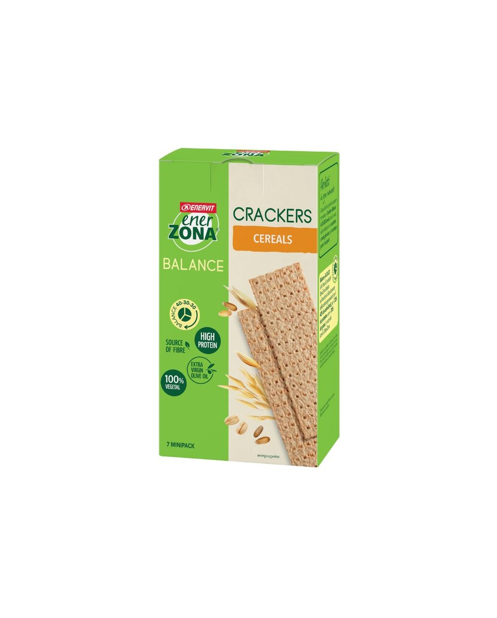 ENERZONA CRACKERS CEREALS 7 x 25g