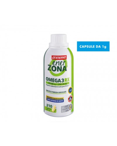 ENERZONA OMEGA 3 RX 210 cps x1g