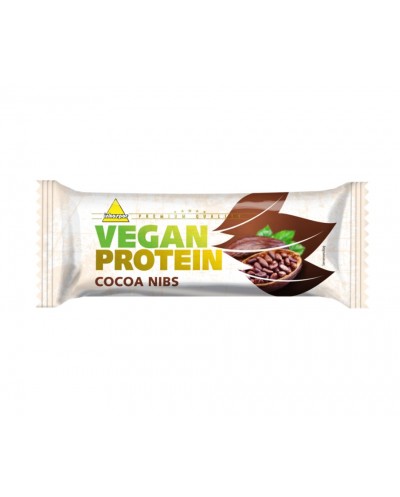 INKOSPOR VEGAN PROTEIN BAR COCOA NIBES 28 x 40g