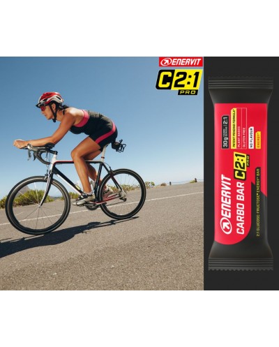 ENERVIT CARBO BAR C2:1 NO FLAVOUR 30 x 45g