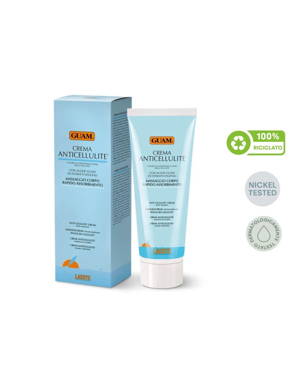 CRÈME DE MASSAGE ANTI-CELLULITE GUAM 250 ml