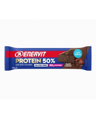 ENERVIT PROTEIN BAR 50% DARK CHOCO 30 x 40g