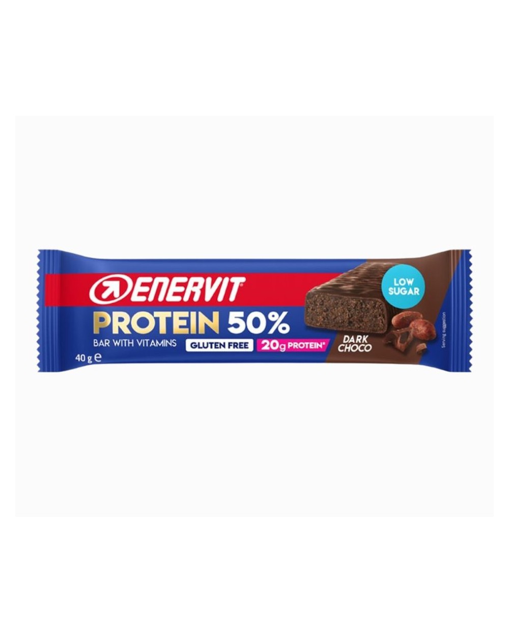 ENERVIT PROTEIN BAR 50% DARK CHOCO 30 x 40g