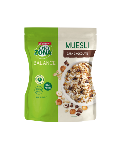 ENERZONA MUESLI DARK CHOCOLATE  6 x 230g