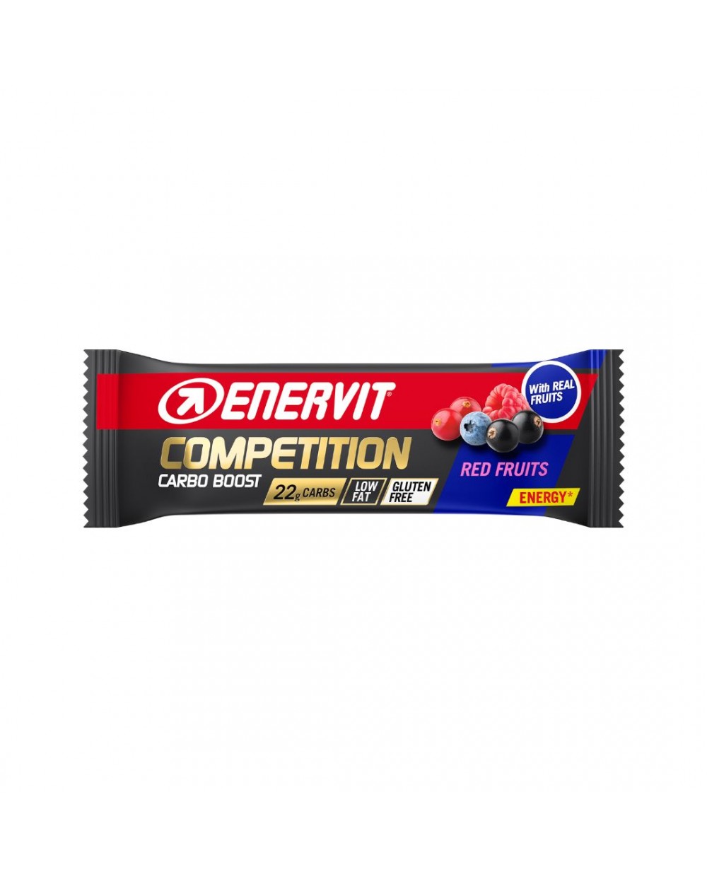 COMPETITION BAR ENERVIT RED FRUITS 25 x 30g