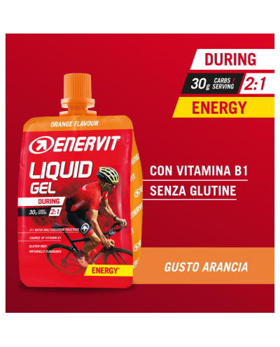 ENERVIT LIQUID GEL ARANCIO 18 x 60 ml