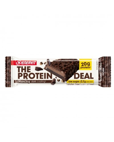 THE PROTEIN DEAL ENERVIT CRUNCHY DOUBLE CHOCO 25 x 55g