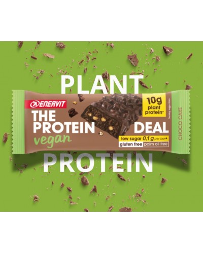 ENERVIT PROTEIN DEAL CHOCO CAKE VEGAN 25 x 40 g
