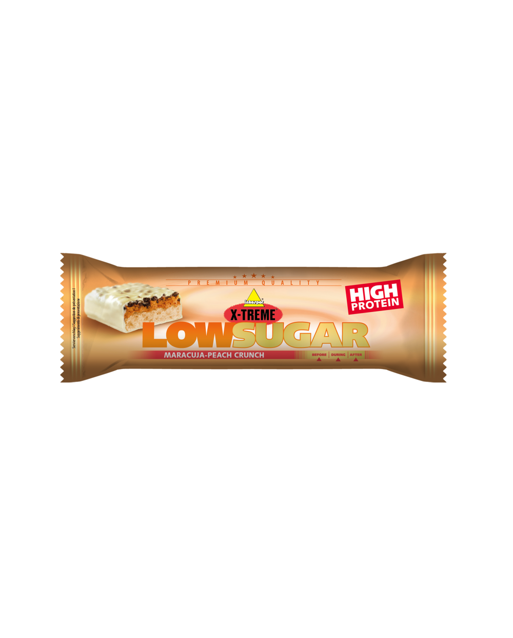 INKOSPOR X-TREME LOW SUGAR VANILLE CRUNCH 24 x 65g