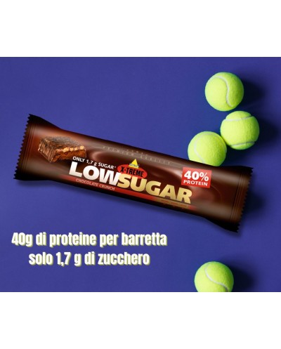 INKOSPOR X-TREME LOW SUGAR CHOCOLATE CRUNCH 24 x 65g