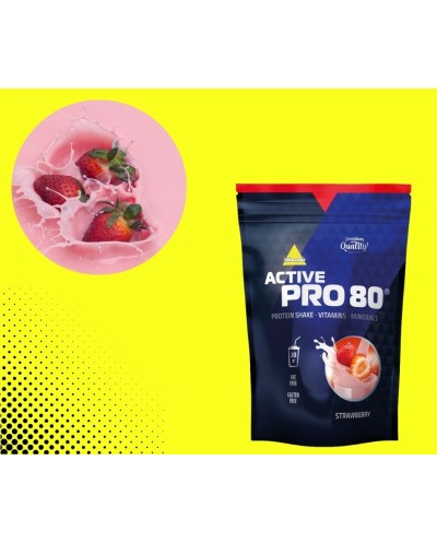 ACTIVE PRO 80 STRAWBERRY 500g