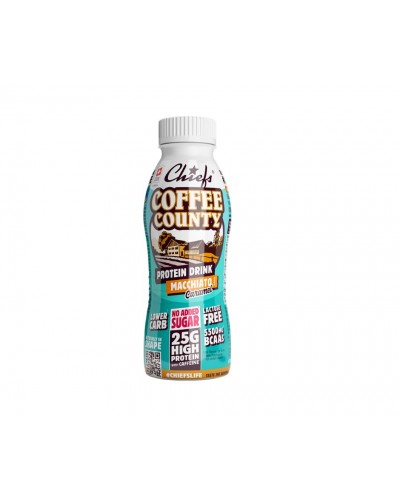CHIEFS PROTEIN DRINK MACCHIATO CARAMELO 8 x 330 ml