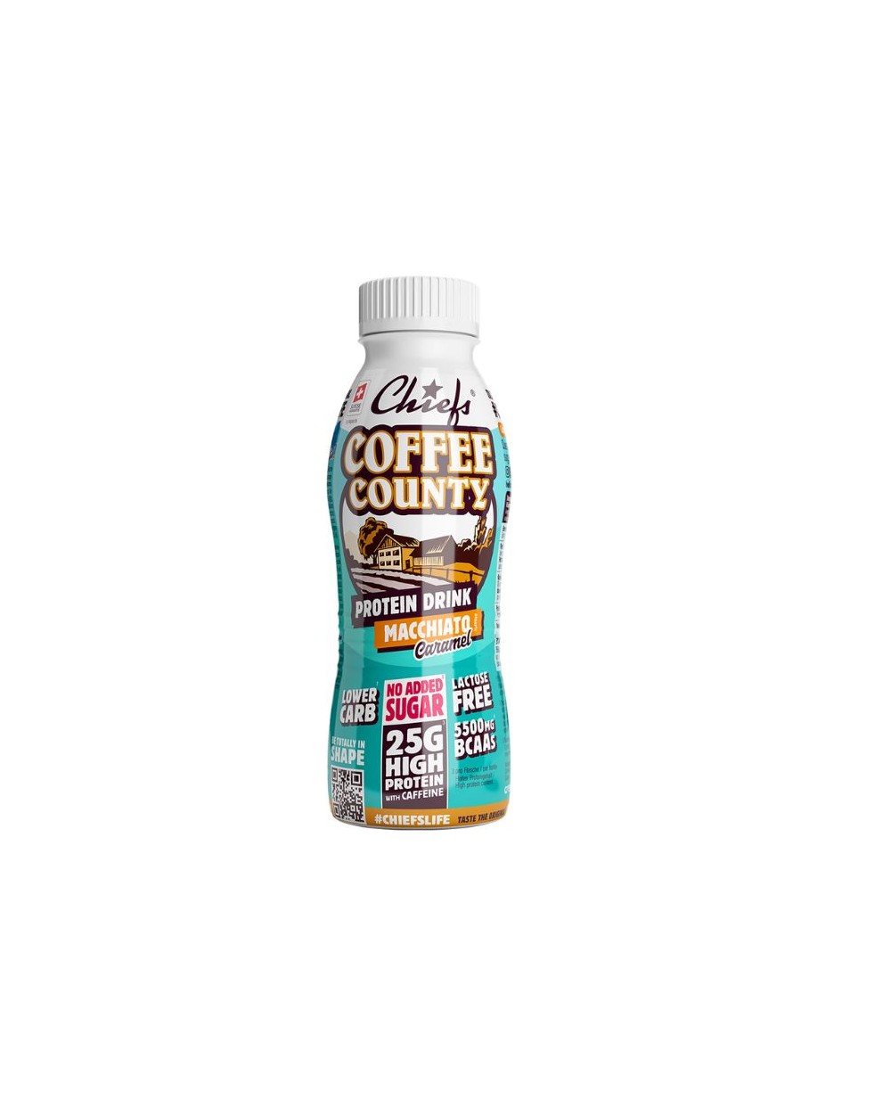 CHIEFS PROTEIN DRINK KARAMELL-MACCHIATO 8 x 330 ml