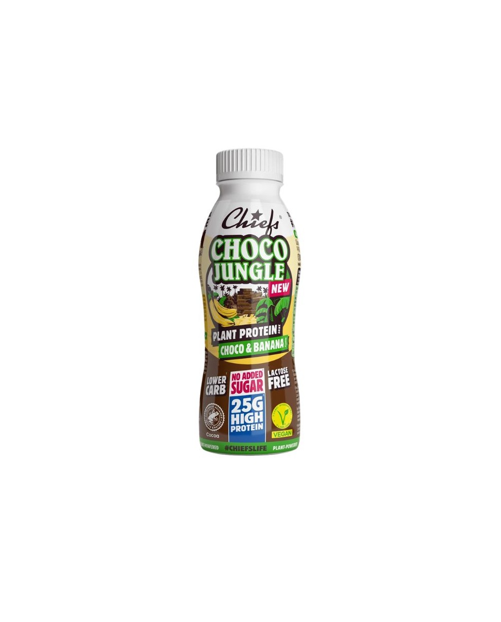 CHIEFS PROTEIN DRINK SCHOKO-BANANE 8 x 330 ml
