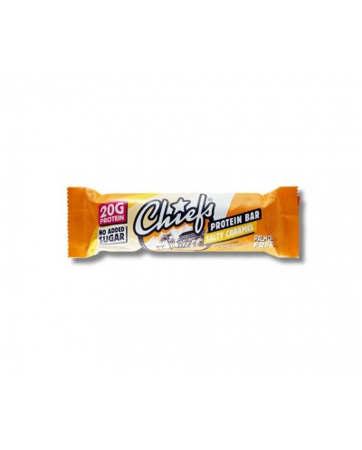 CHIEFS PROTEINE BARRES SALÉES CARAMELLE 12 x 55 g