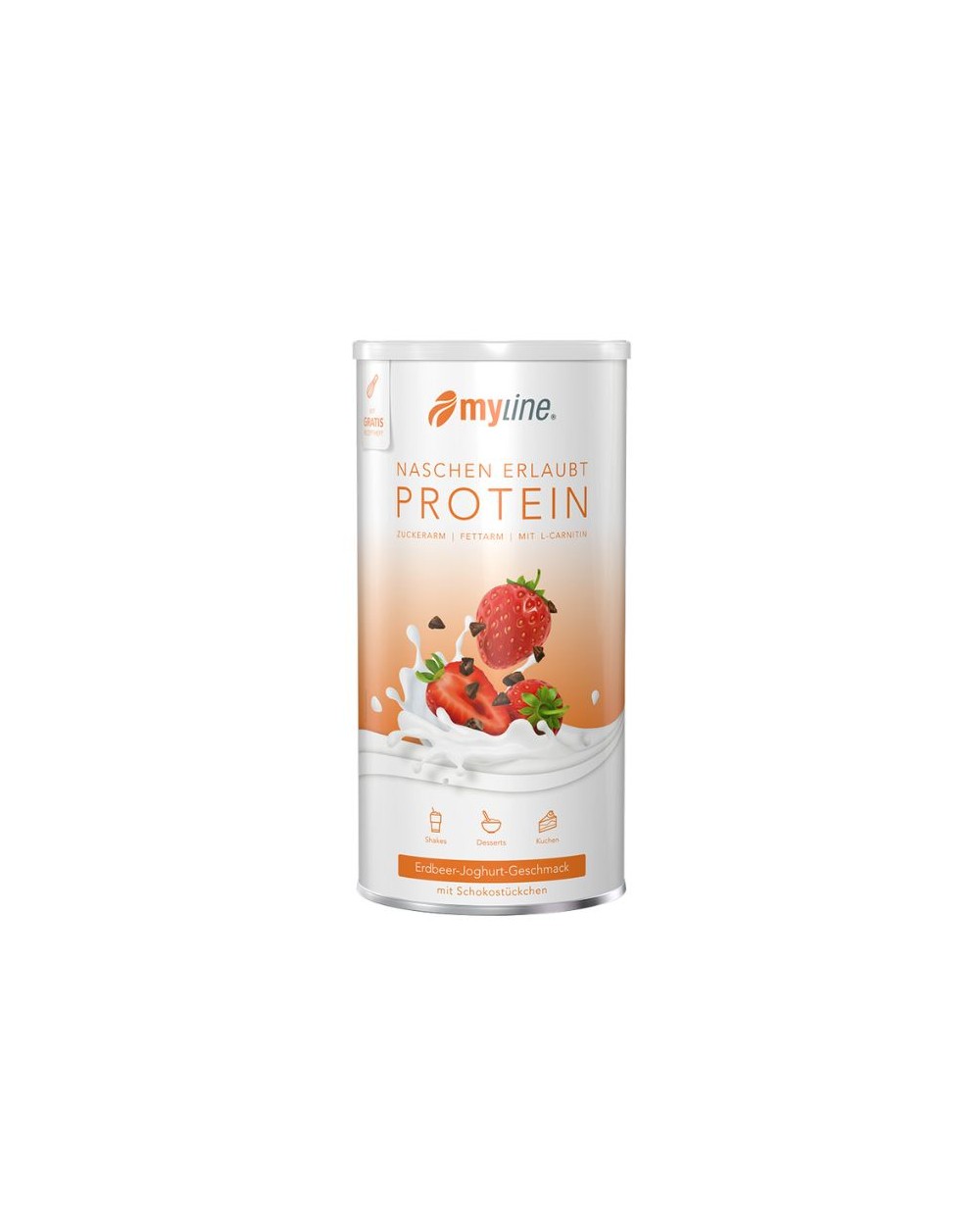 myline PROTEIN STRAWBERRY YOGHURT 400g