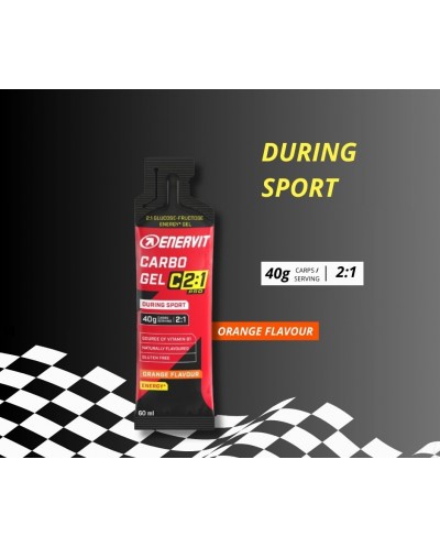 ENERVIT CARBO GEL C2:1 ORANGE 24 x 60ml
