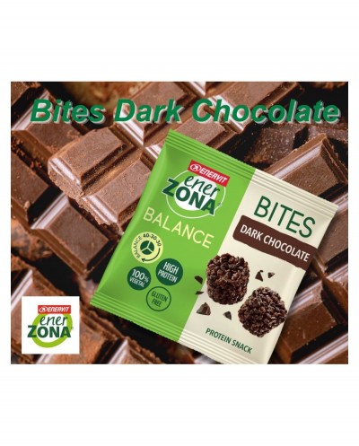 ENERZONA BITES BALANCE DARK CHOCCOLATE  6 BOX 5 x 24g