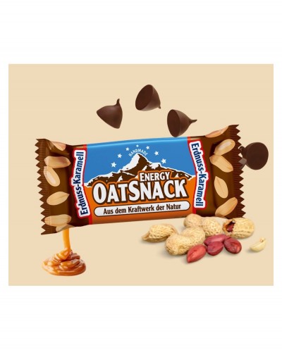 OATSNACK ENERGY ERDNUSS KARAMEL 15 x 65g