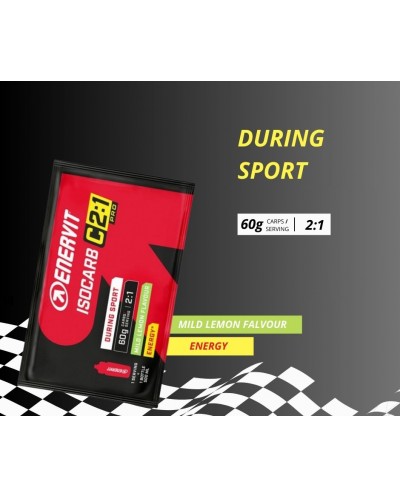 ENERVIT C2:1 ISOCARB MILD LEMON 20 x 65 g