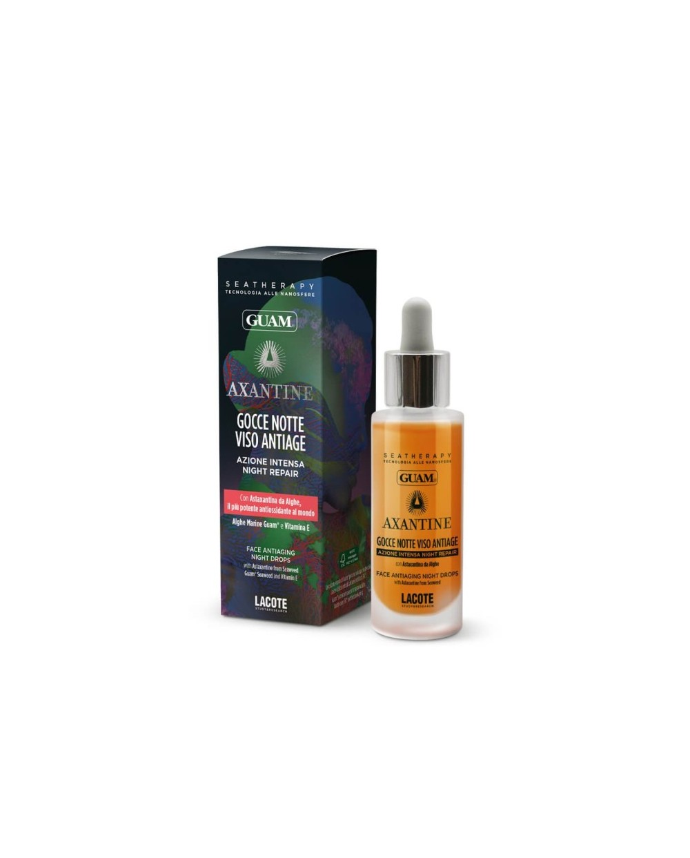 GUAM SEATHERAPY AXANTINE GIOCCE NOTTE VISO ANTIAGE 30ml