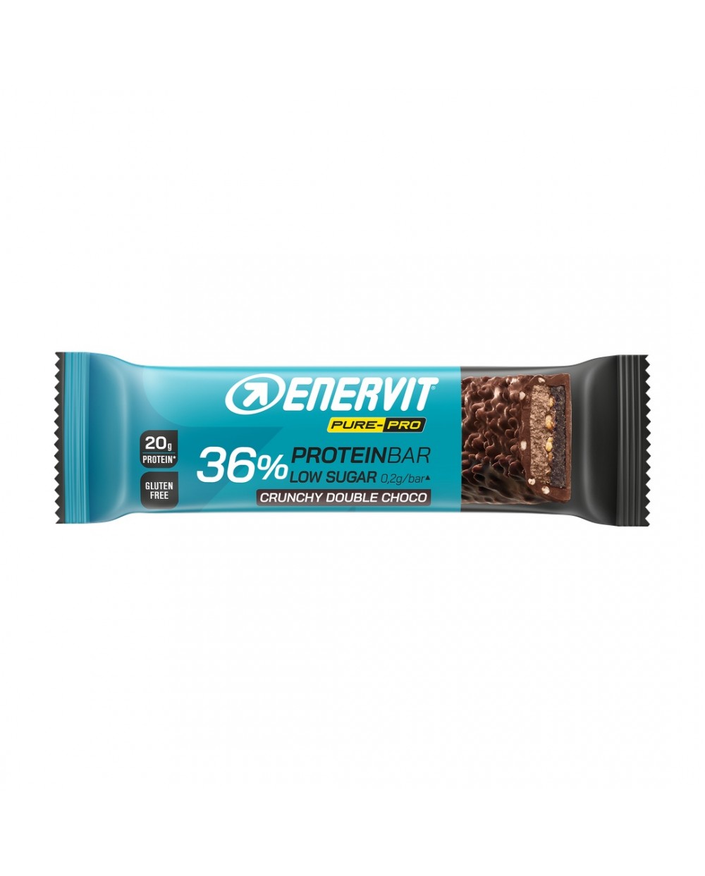 ENERVIT PURE-PRO BARRETTA PROTEICA 36% CRUNCHY DOPPIO CIOCCOLATO 55 g