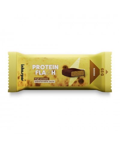 INKOSPOR PROTEIN FLASH BARETTA BANANA 30 x 65g