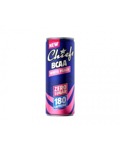 CHIEFS BCAA WHITE PEACH 24 x 330 ml
