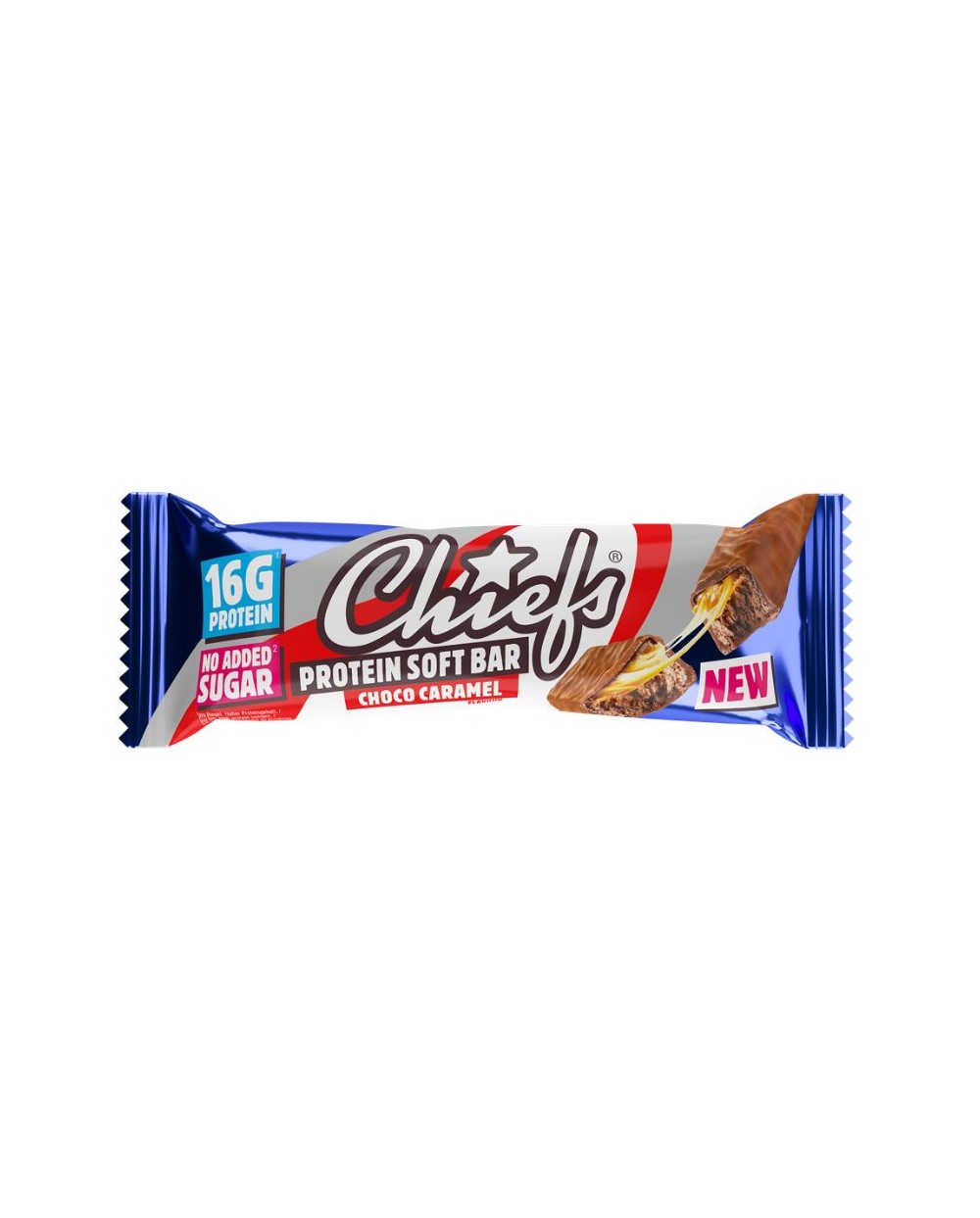 CHIEFS PROTEIN SOFT BAR CHOCO CARAMEL 15 x 55 g