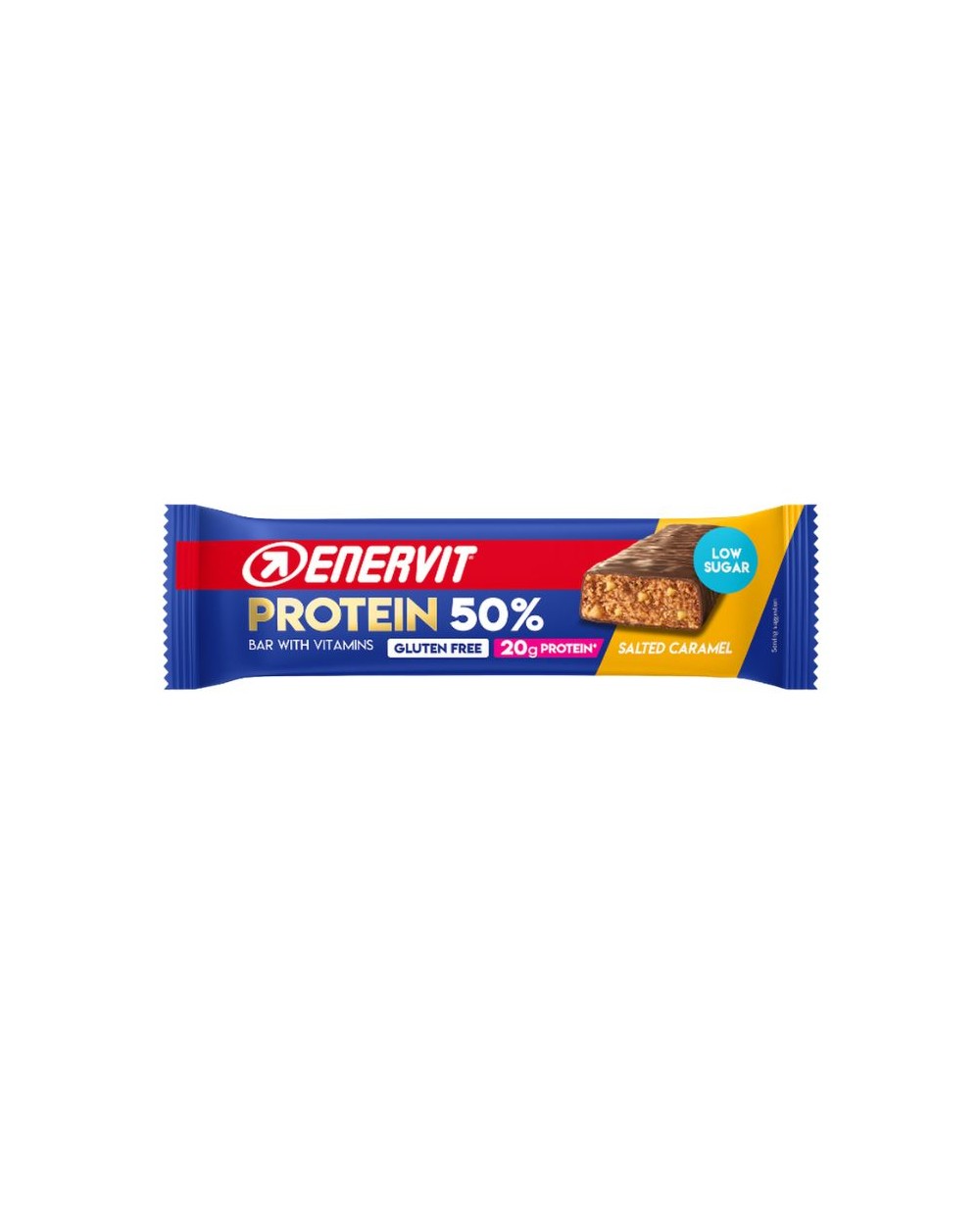 ENERVIT PROTEIN BAR 50 % SALTED CARAMEL 30 x 40 g