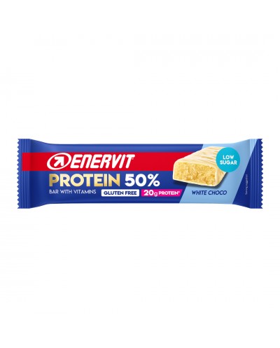 ENERVIT PROTEIN BAR 50 % WHITE CHOCO 30 x 40 g