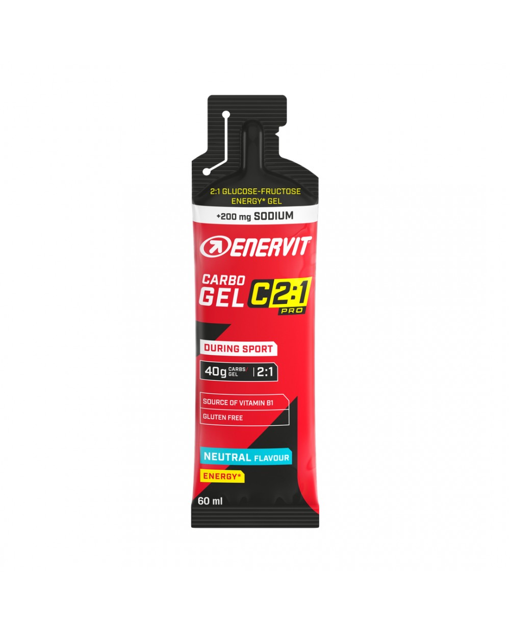 ENERVIT C2:1 CARBO GEL NEUTRAL FLAVOUR SODIUM 24 x 60 ml