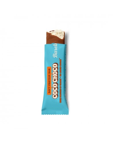 BAREBELLS BARRE PROTÉINÉE SOFT COCO CHOCOLAT 12 x 55 g