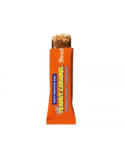BAREBELLS SOFT PEANUT AND CARAMEL PROTEIN BAR 12 x 55 g