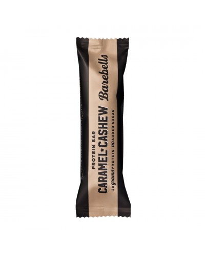 BARRES PROTÉINÉES BARAEBELLS AU CARAMEL AUX NOIX DE CAJOU  12 x 55 g