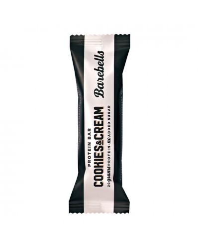 BAREBELLS BAR PROTEICHE COOKIES & CREAM 12 x 55 g
