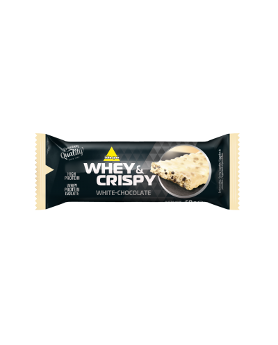 INKOSPOR WHEY CRISPY BARRETTA CIOCCOLATO BIANCO 25 x 50 g