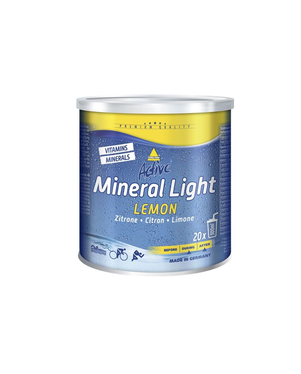 INKOSPOR ACTIVE MINERAL LIGHT ZITRONE 330g