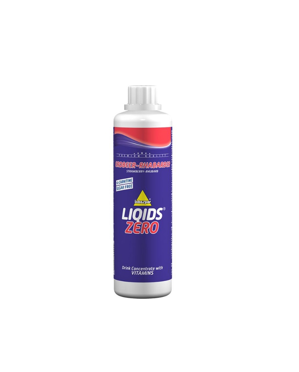 INKOSPOR ACTIVE LIQIDS ZERO FRAGOLA RABARBARO 0,5l (1:8)