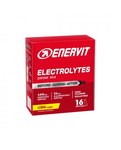 ENERVIT ÉLECTROLYTES CITRON 16 x 4 g