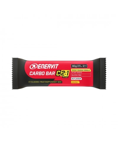 ENERVIT CARBO BAR C2:1 NO FLAVOUR 30 x 45g