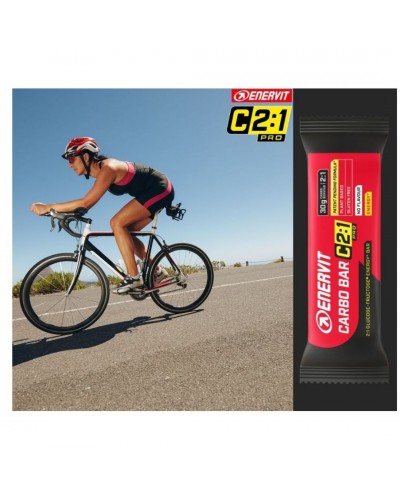 ENERVIT CARBO BAR C2:1 NO FLAVOUR 30 x 45g