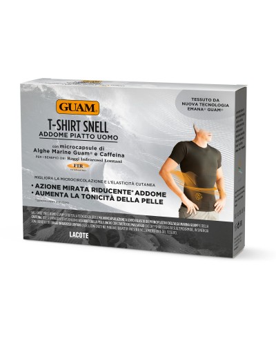 GUAM MEN T-SHIRT ABDOMINAL REDUCING ACTION